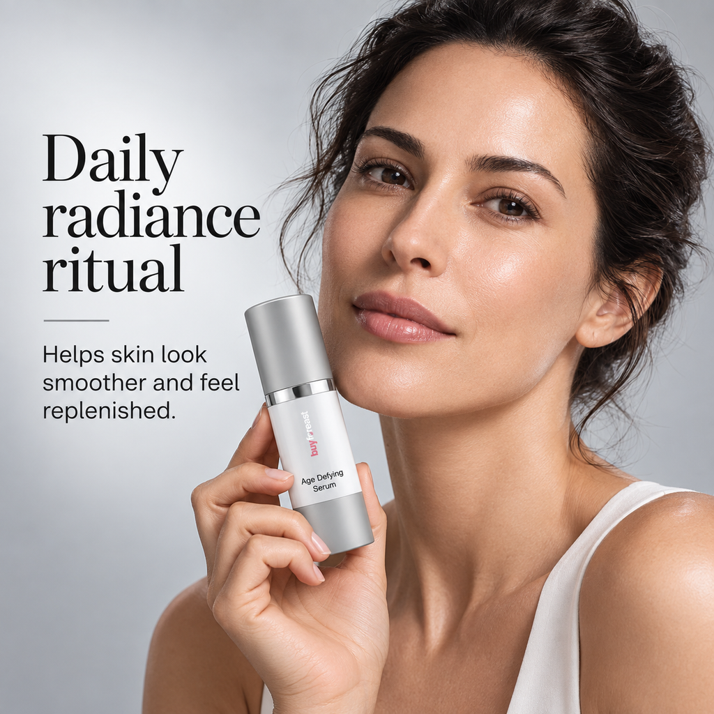 BUYFOREAST Age Defying Serum daily radiance lifestyle image