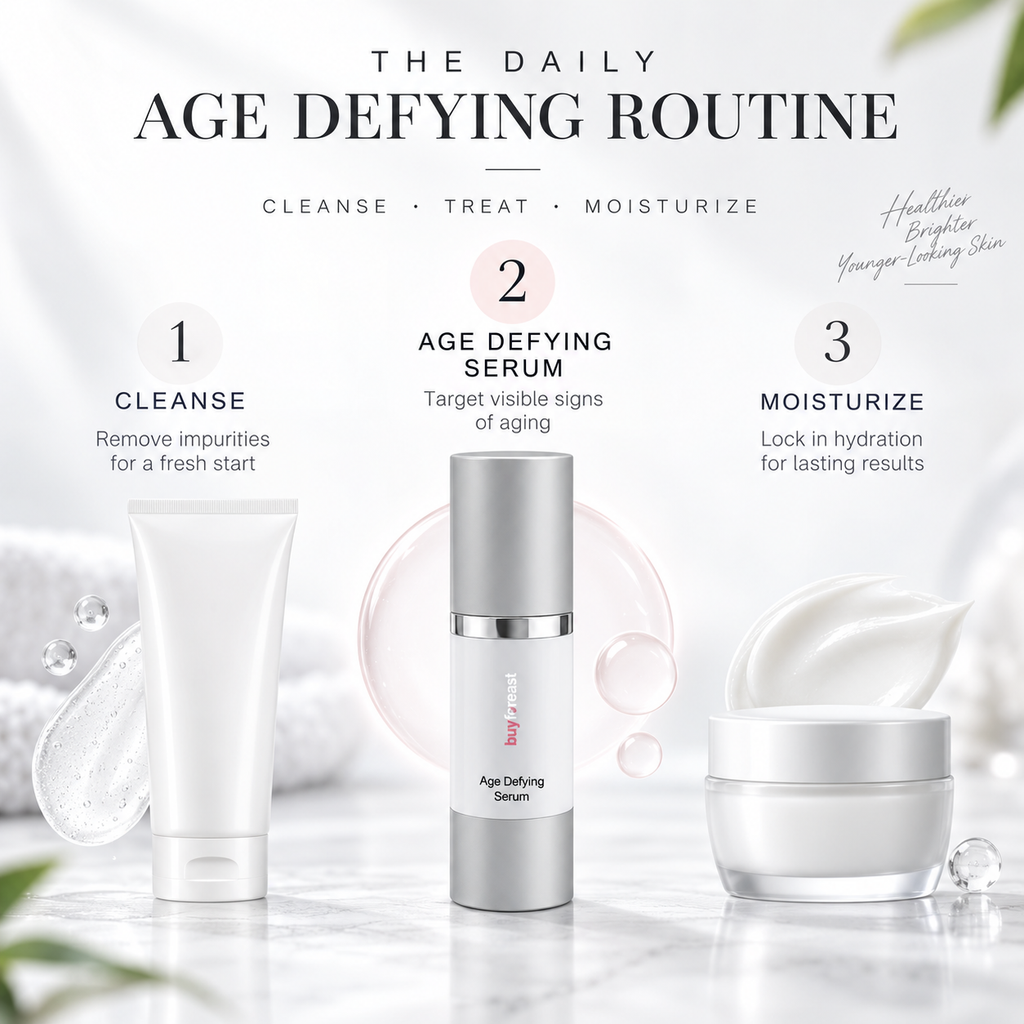BUYFOREAST Age Defying Serum daily skincare routine image