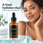 BUYFOREAST Hyaluronic Acid Serum hydration lifestyle with natural skin texture