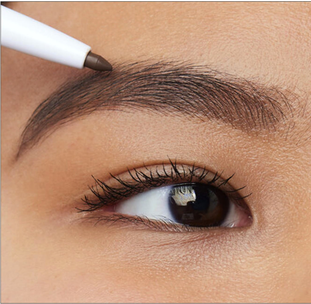 e.l.f. Instant Lift Brow Pencil applied to eyebrow