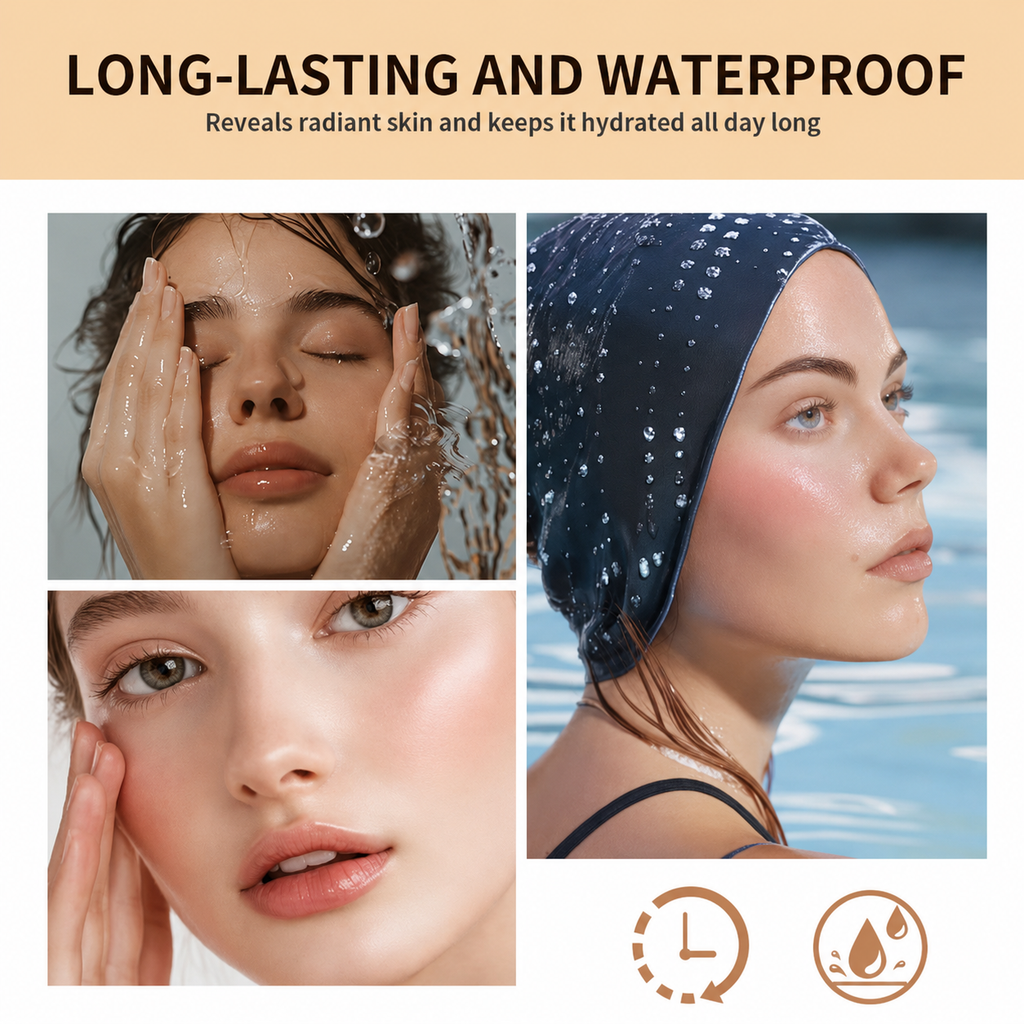 Glow Cream Cushion long-lasting waterproof graphic
