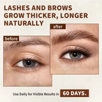 MAYJAM castor oil lashes and brows benefit graphic