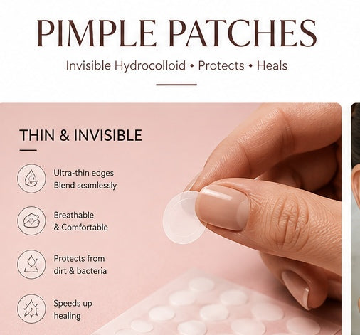 Thin and invisible — ultra-thin edges, breathable, protects from dirt and bacteria
