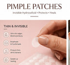 Thin and invisible — ultra-thin edges, breathable, protects from dirt and bacteria
