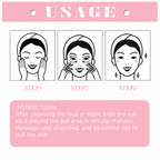 Retinol eye cream stick usage guide