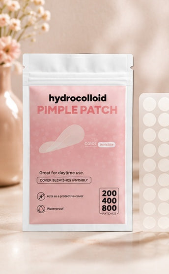 Hydrocolloid pimple patch pack with patch sheets